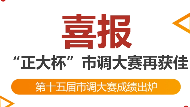 喜报！我校学子再夺“正大杯”第...